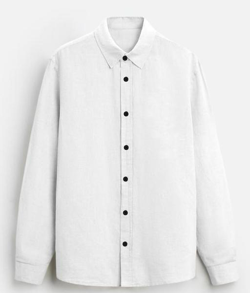 The Quite Luxe Linen Classic Shirt