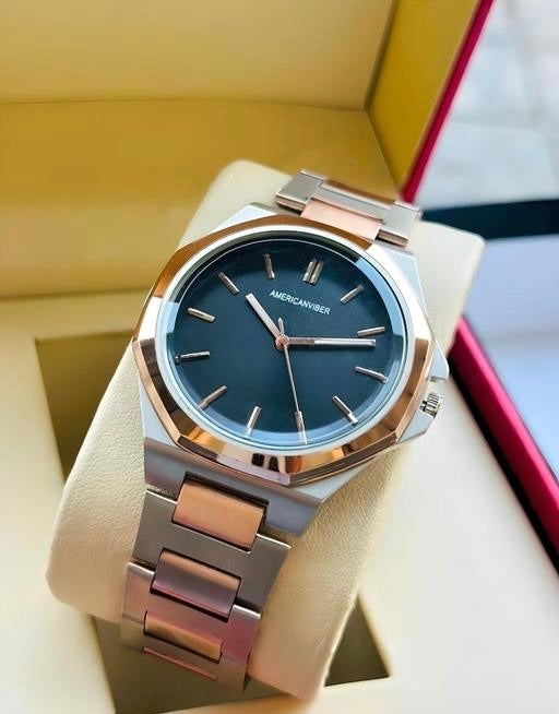 Eterna Luxe Stainless Steel Men’s Analog Watch