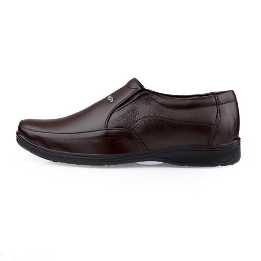 Aadab Classic Leather Men’s Formal Slip-Ons