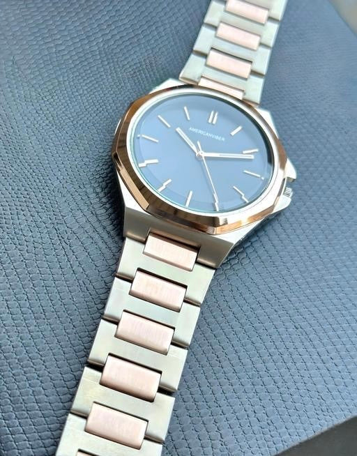 Eterna Luxe Stainless Steel Men’s Analog Watch
