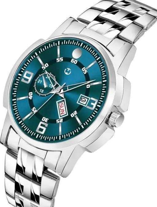Timeless Elegance – Men’s Stainless Steel Analog Watch