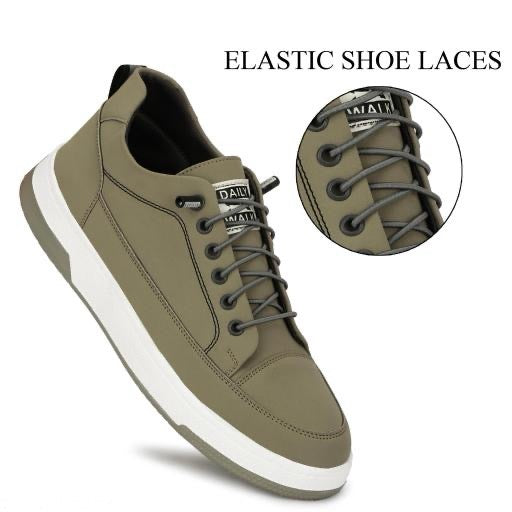 DailyWalk FlexPro Brown Lace-Free Sneakers