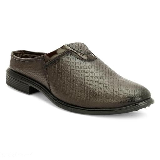 Modern Grace Synthetic Leather Men’s Formal Slip-Ons