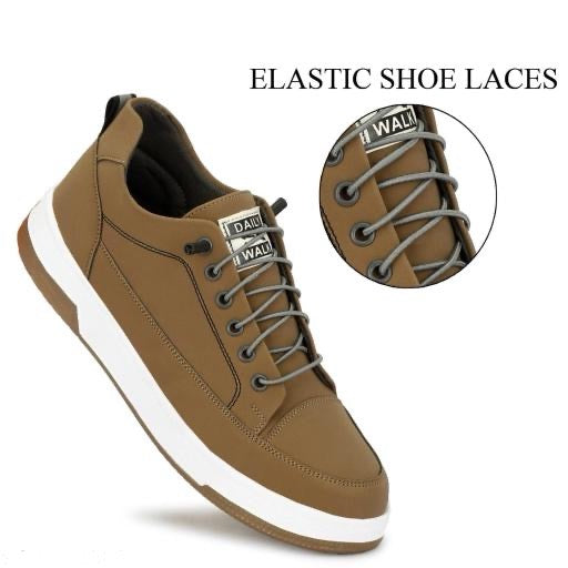 DailyWalk FlexPro Brown Lace-Free Sneakers