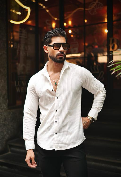 The Monarch Stripe – Men’s Premium Shirt
