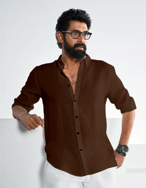 The Quite Luxe Linen Classic Shirt